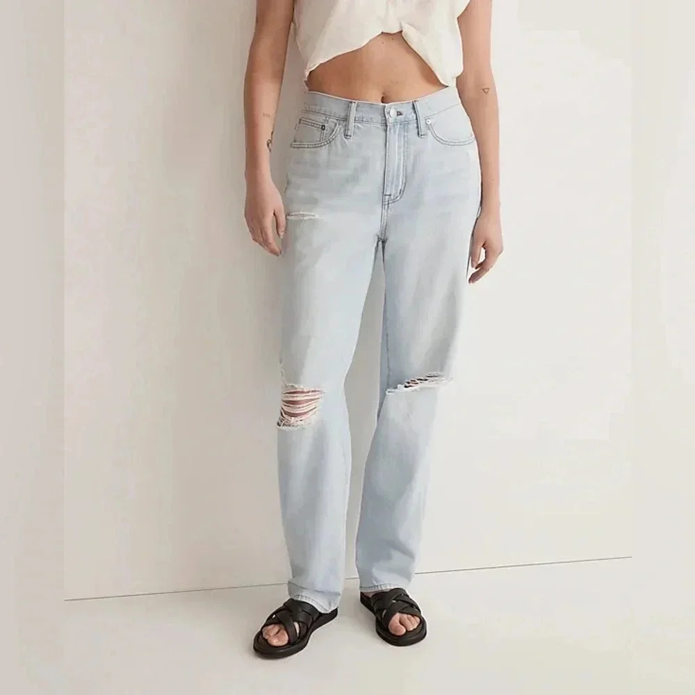 Madewell The Slouchy Boyjean Size 27